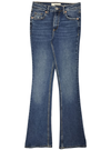 Reserved Ladies Rib Detail Bootcut Jeans - Blue