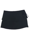 Leger Ladies Nina Skirt With Under Shorts - Black