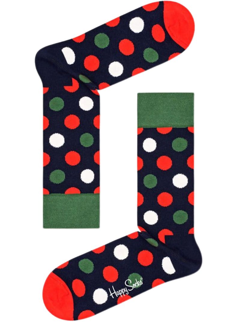 MULTI COLOR POLKA DOT SOCKS