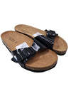 SLIP ON BUCKLE SANDAL