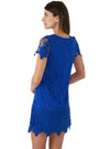 DETAILED SHORT LACE DRESS