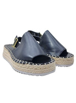 PEEP TOE SLING BACK ESPADRILLE