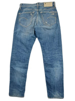 SLIM C DISTRESSED DENIM