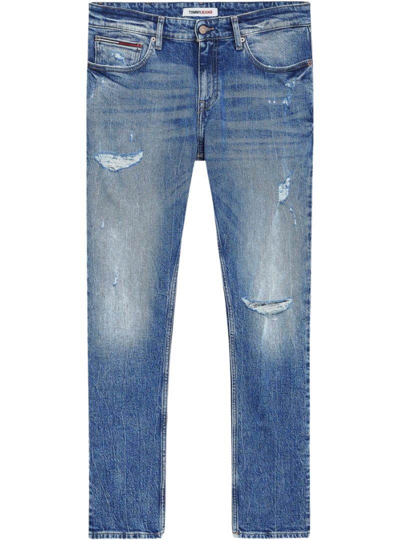 Tommy Jeans Mens Slim Fit Jean - Blue