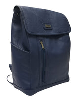 Ditsibi Genuine Leather Backpack - Blue