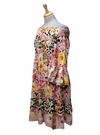 Made In Italy Ladies Sonnet Dress - Multi Colour