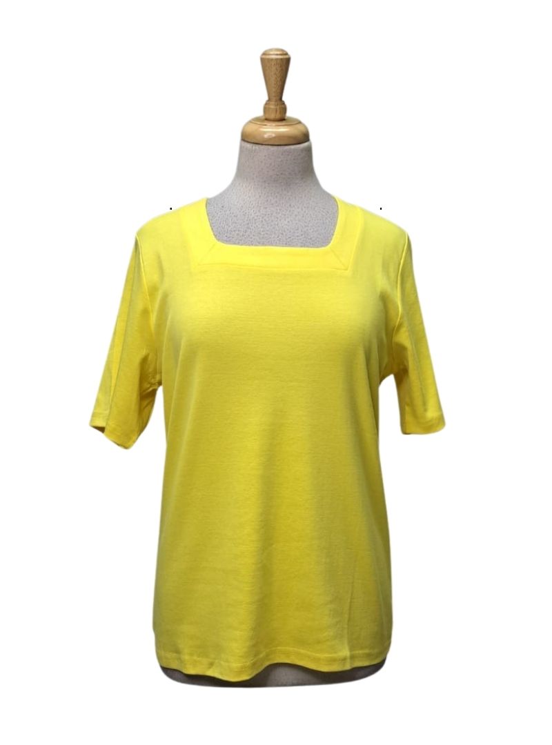 Signature Ladies Basic T-shirt - Yellow