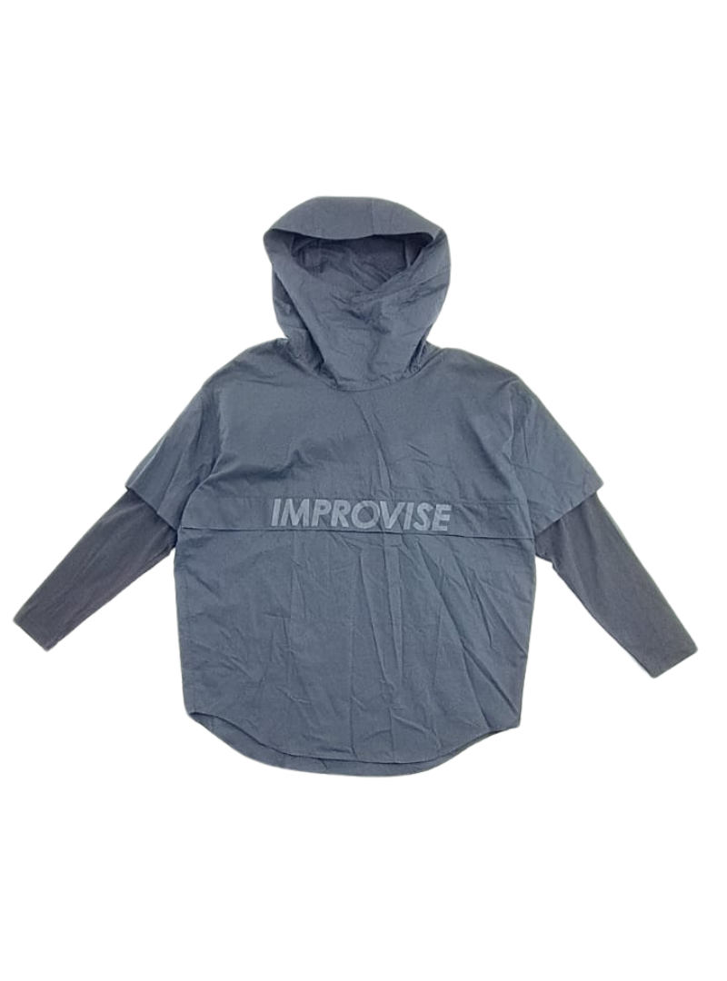 HOODED LONG SLEEVE SHIRT