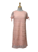 Ada Gatti Ladies Lace Dress - Pink
