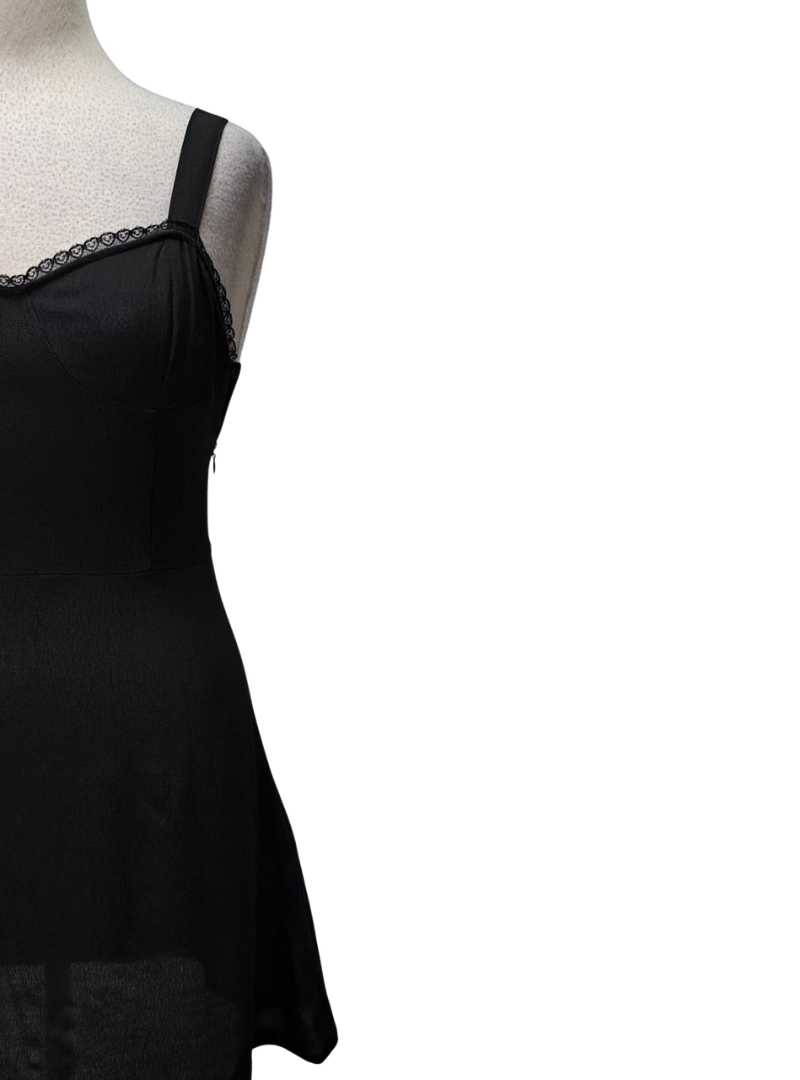 Cropp Ladies Lace Detail Dress - Black