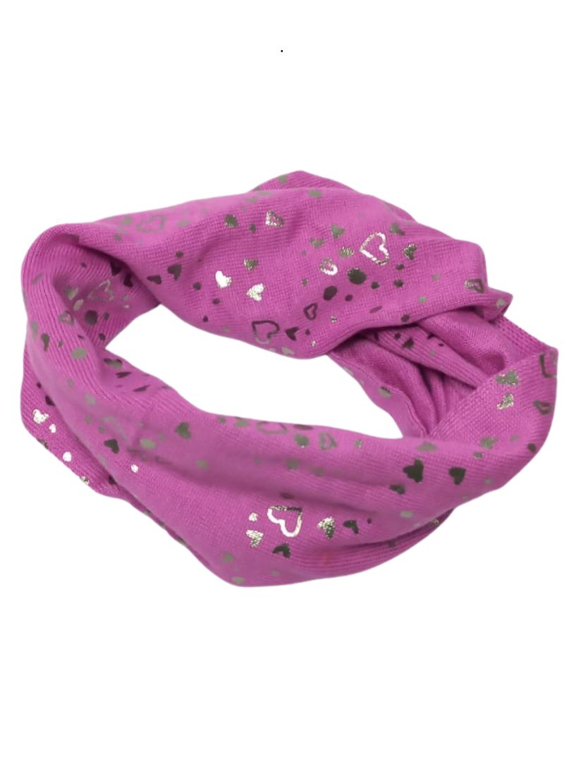 S.oliver Kids Heart Detail Scarf - Purple