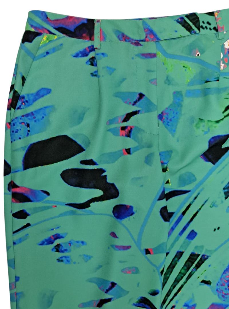 Vanessa Gounden Ladies Detail Sample Pants - Green