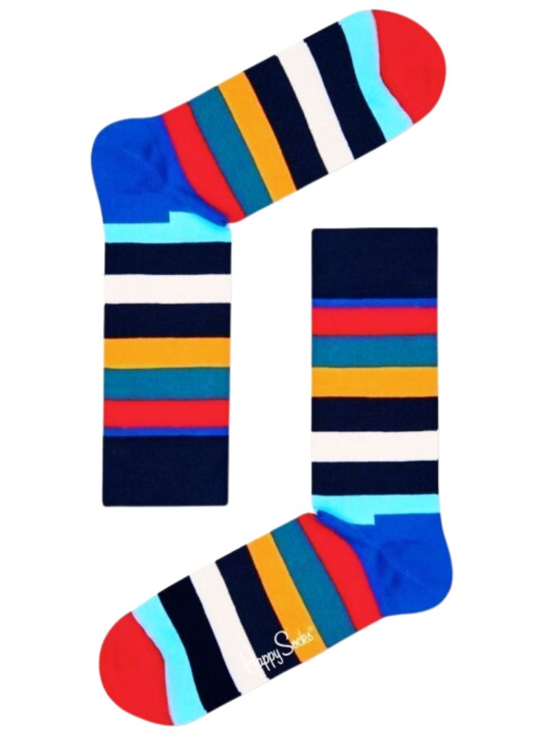 STRIPED PRINT SOCKS