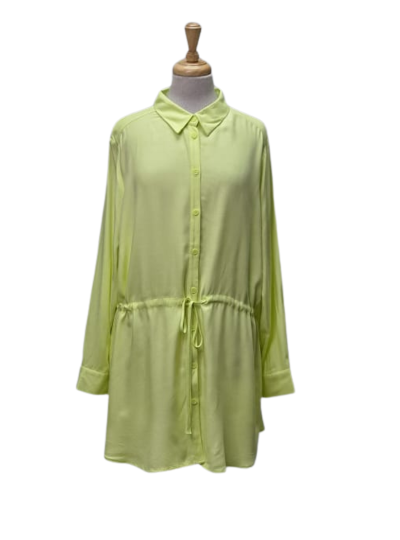 Ulla Popken Ladies Casual Dress - Yellow
