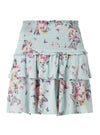 BUTTERFLY DETAILED TIERED SKIRT