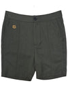 Mos Mosh Mens Semi Formal Shorts - Dark Green
