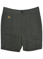 Mos Mosh Mens Semi Formal Shorts - Dark Green