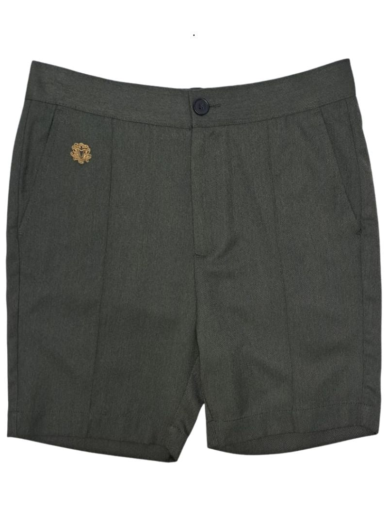 Mos Mosh Mens Semi Formal Shorts - Dark Green