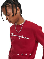 Champion Mens Logo Sweatshirt - Maroon