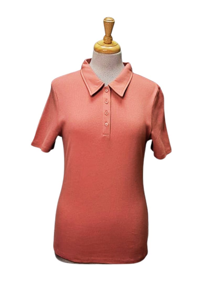 Lascana Ladies Golf T-shirt - Brown