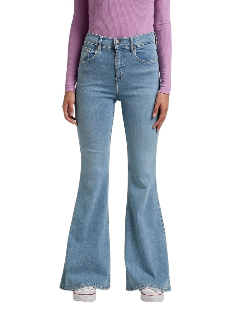 FLARE SKINNY DENIM