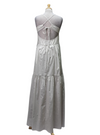 Forever 21 Ladies Striped Dress - Blown/Cream