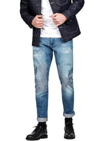 DETAILED STRAIGHT TAPERED DENIM JEAN