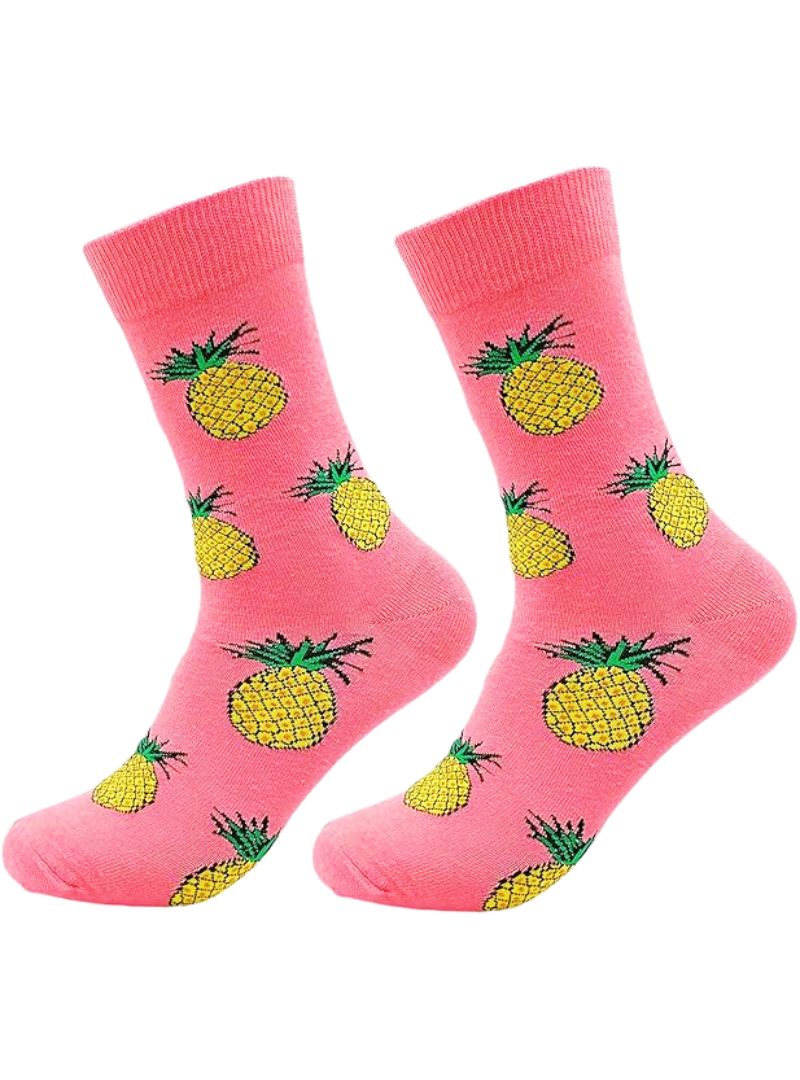 PINEAPPLE PRINT SOCKS