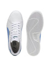 Puma Ladies Smash 3.0 Jr - White-Hyperlink Blue