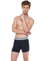 Da,gi Mens Underwear Boxer Shorts - Black/Grey/Blue