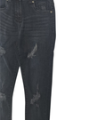 Inside Ladies Distressed Jean - Charcoal