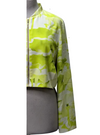 Vanessa Gounden Tai Formal Jacket - Lime/White