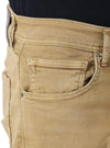 Replay Mens Groover Straight Fit Jeans - Beige