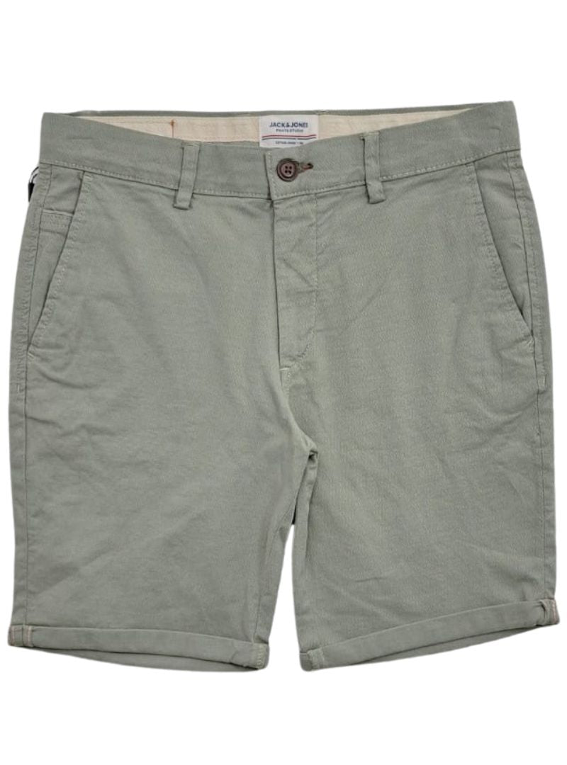 TEXTURED CASUAL SHORTS