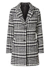PATTERNED BUTTONE UP COAT