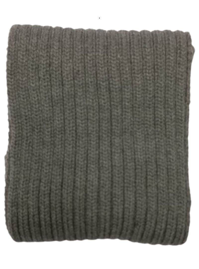 Tu Unisex Kids Basic Knit Scarf - Grey