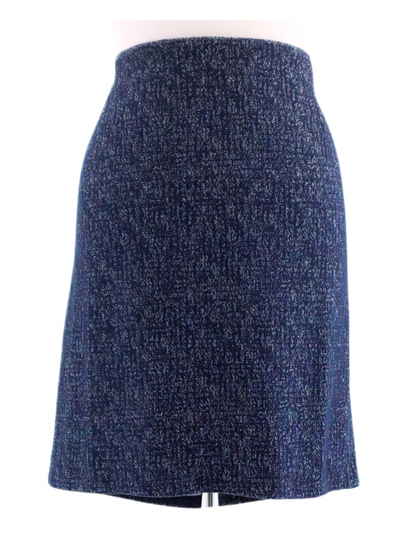 TEXTURED BASIC SKIRT