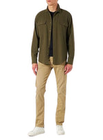 Replay Mens Groover Straight Fit Jeans - Beige