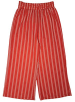 Indide Ladies Striped Detail Trouser - Red/White