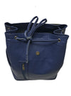Ditsibi Genuine Leather Backpack - Blue