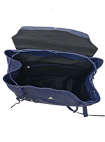 Ditsibi Genuine Leather Backpack - Blue