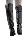 KNEE HIGH LEATHER BOOTS