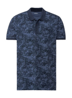 Livergy Mens Short Sleeve Printed Golf T-shirt - Navy Blue