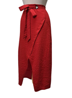 Ada Gatti Ladies Wrap Skirt - Red
