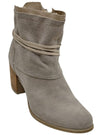DETAILED SUEDE STRAPPY HEEL BOOT