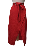 Ada Gatti Ladies Wrap Skirt - Red