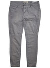 MIDDLE WAIST SLIM LEG JEAN