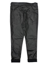 Made In Italy Ladies Isla Pants - Black with Rhinestones