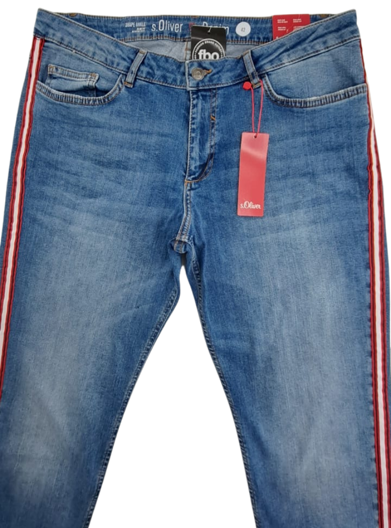 SHAPE ANKLE SLIM FIT MID RISE JEAN