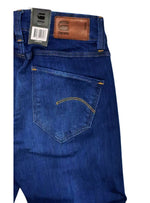 G Star Raw Denim Ladies Mid Straight Jean - Blue